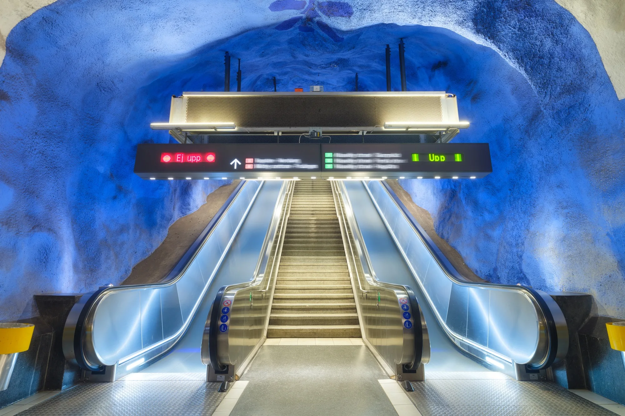 Stockholms central station, Stockholm, Sweden. A popular metro station in the Swedish capital.