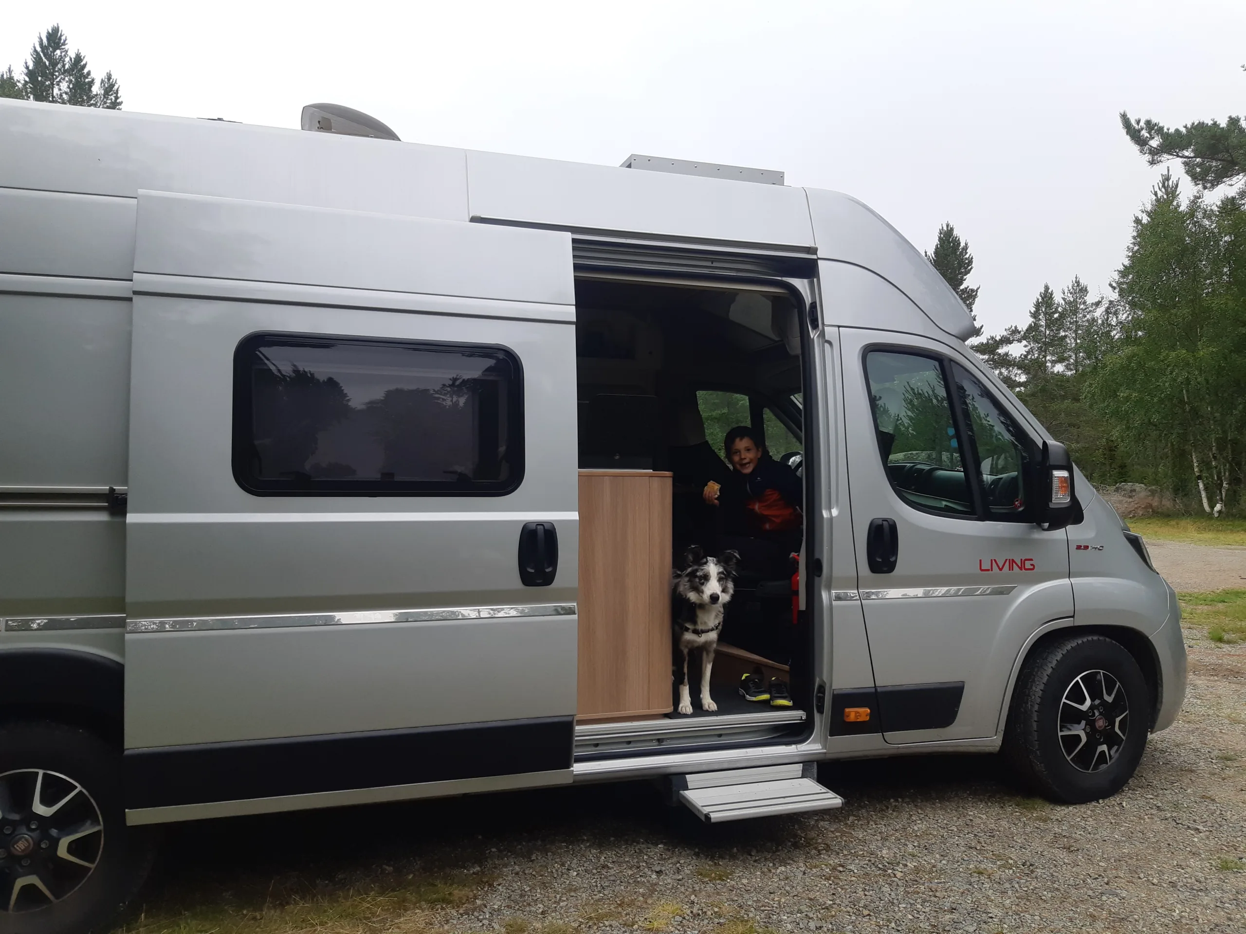 Road trip en fourgon aménagé, Norvège @carnetdevan