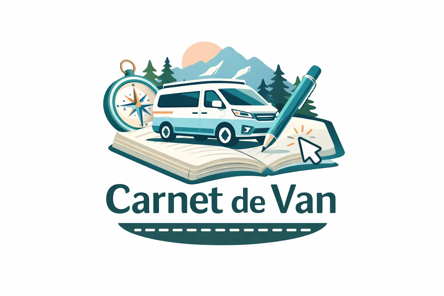 LOGO CARNET DE VAN 2026 | rédaction web seo